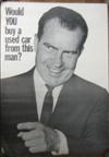 (POSTERS--PRESIDENTS.) Group of 6 satirical posters of Richard Nixon.